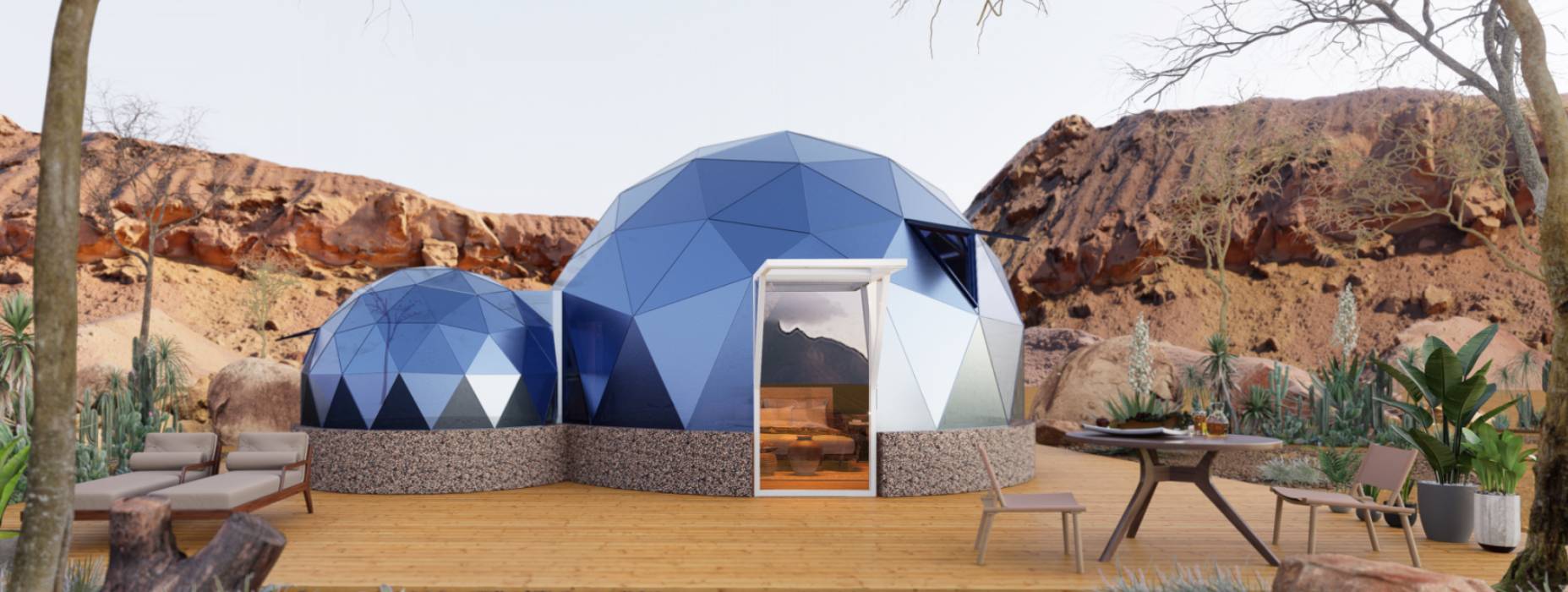 丹寨县球形智能光伏玻璃星空房